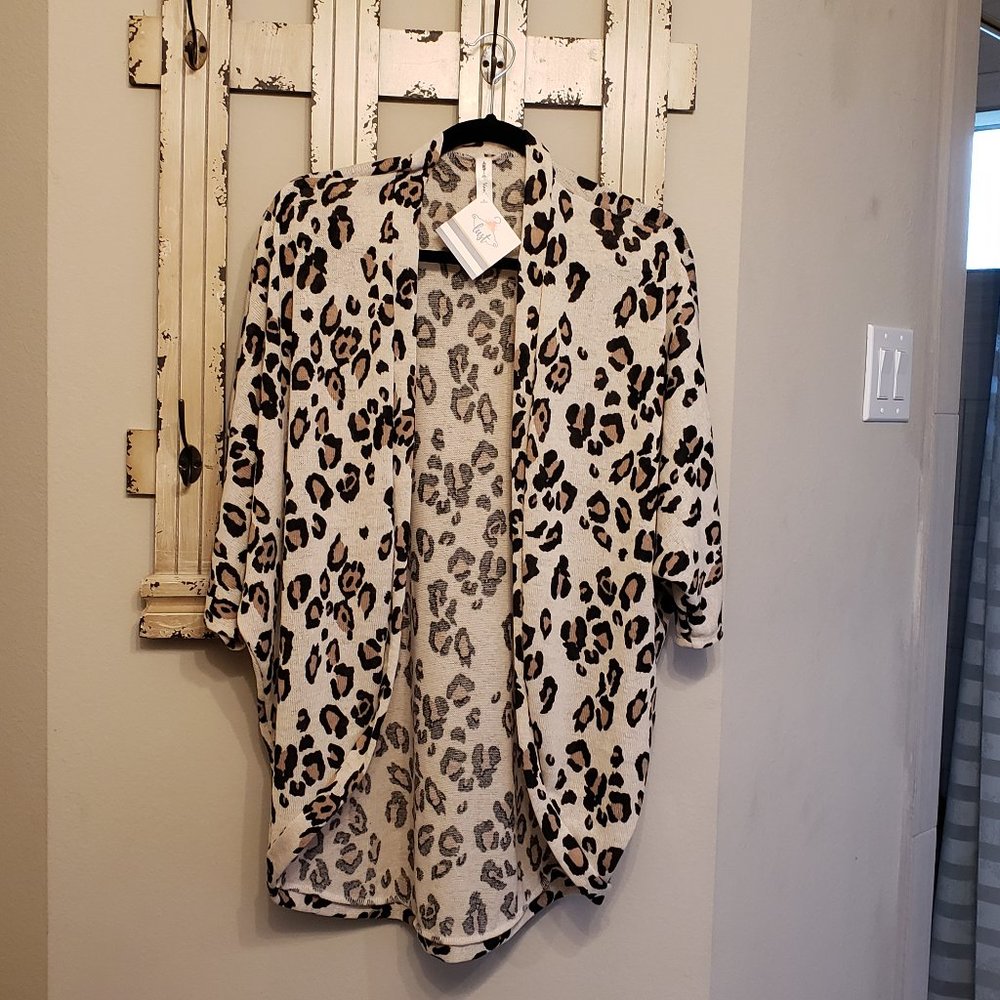 Leopard Cardigan